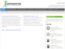 Tablet Screenshot of joomspot.net
